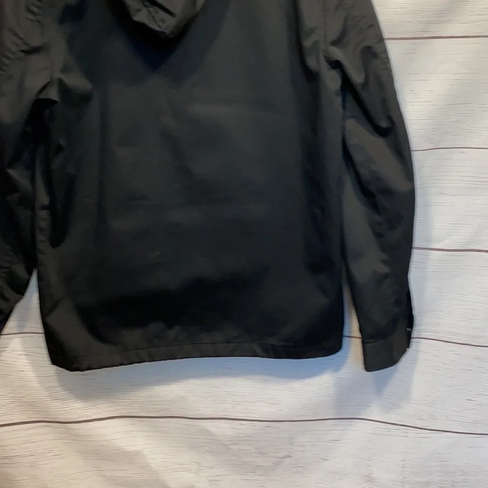 Men's black Five Four brand hooded jacket - zip front with pockets Medium - Picture 10 of 10